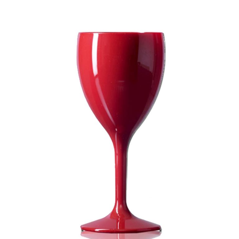 Rotweinglas Basic 32 cl. Plastik Druck